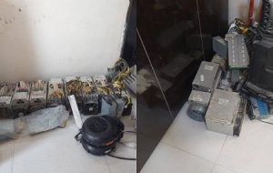 کشف ۲۶ دستگاه ماینر غیرمجاز در شهرستان پارسیان