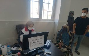 اجرای طرح کاروان سلامت در روستای پرنیمه در شهرستان بندر خمیر