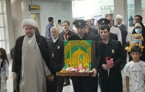 کاروان عاشقان رضوی وارد دیار نخل و آفتاب شد