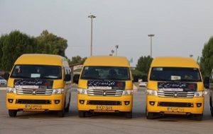 اعزام ۲۲ دستگاه اتوبوس و ون از بندرعباس برای خدمات رسانی به زائران اربعین