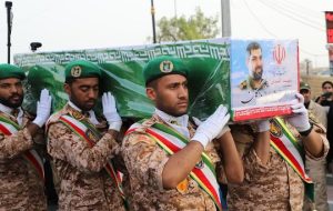 تشییع با شکوه پیکر شهید حاج سعید آذربادگان در بندرعباس