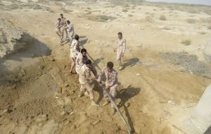 انهدام خط لوله 1250 متری انتقال سوخت قاچاق در بندر کلاهی