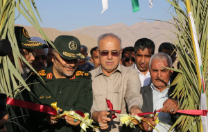 بهره‌برداری از سد تغذیه مصنوعی در شهرستان حاجی‌آباد