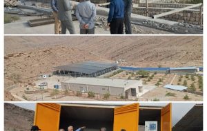 بازدید مسئولان از نیروگاه خورشیدی نوآورانه در روستای دو کوه/گامی نو در مسیر توسعه انرژی‌های پاک و حفظ منابع آبی
