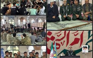 حضور باشکوه حلقه‌های تربیتی و بصیرتی بسیجیان در «میقات صالحین» نماز جمعه بندرعباس