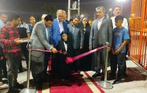 بوستان گل سرخ و زمین ورزشی شهید بنی‌اسدی به بهره برداری رسید
